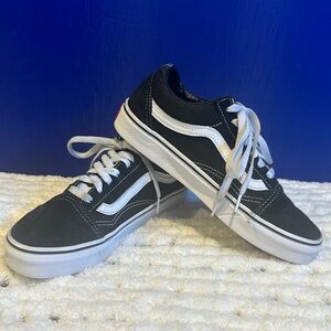 Vans Black and White Women's Sneakers